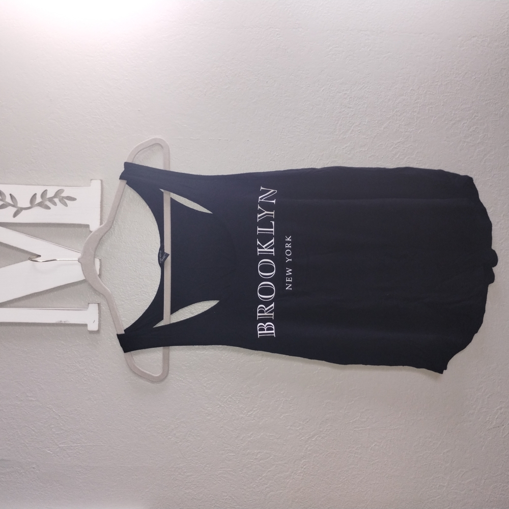 Black Brooklyn New York Tank Top